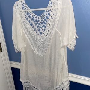 Oversized beach cover up